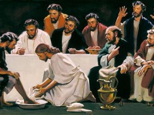 Jesus Washing the Feet of the Disciples