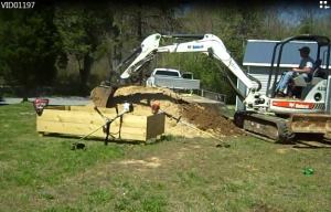 Garden Construction - First Move of Dirt