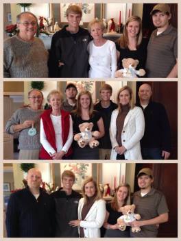 Christmas 2013 - Charlotte, Jim, Keven, Amy, Mason, Ashlyn, Josh