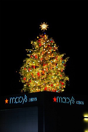 Macy's Christmas Tree - Lenox Square