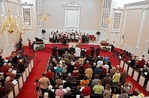 Special Thanksgiving Church Service