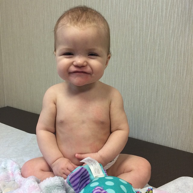 Rhory at the Doctor - 6 mos