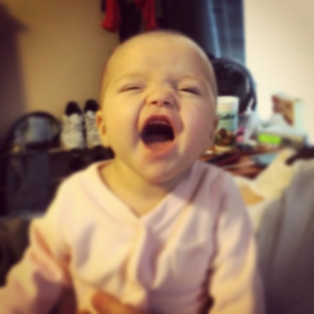 "I SLEPT UNTIL 9 AND SANTA CAME TO SEE ME!" 