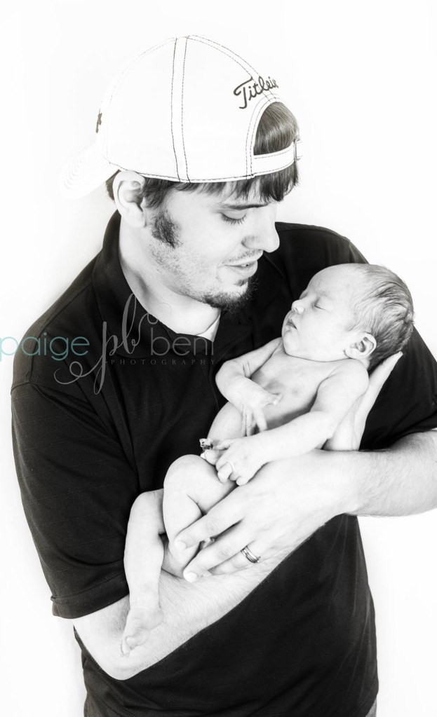 A proud Daddy with his precious treasure!!