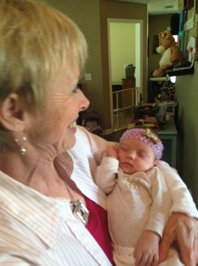 Rhory with Nana - Headband