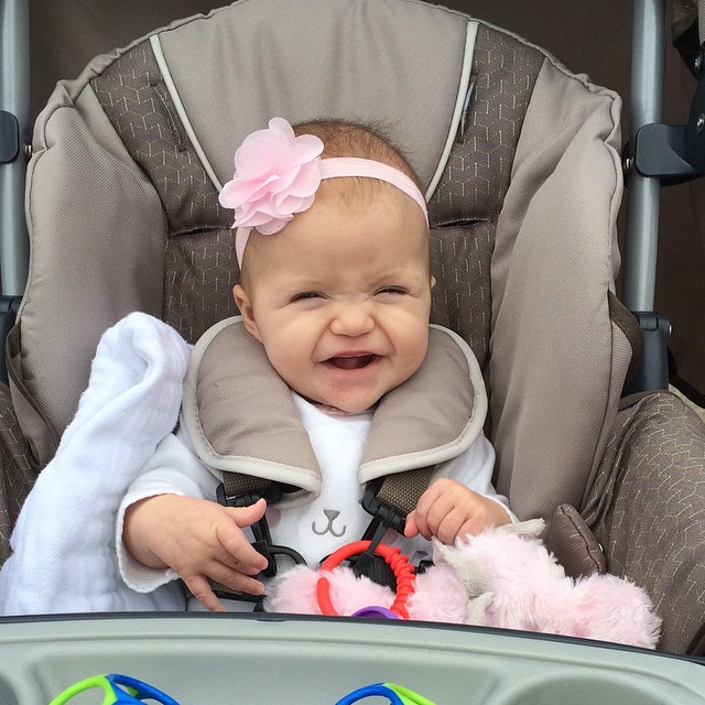 someone is excited about our first family vacation 