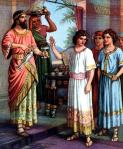 Daniel refusing the King's Food - 1900'sO.A. Stemler http://www.thebiblerevival.com/clipart48.htm