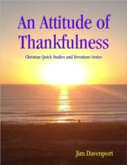 An Attitude of Thankfulness